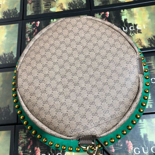 Gucci包 古馳雙肩包 574775啡膠小G Gucci新款後背包  gudj1268